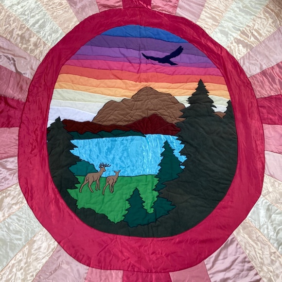 Unique comforter handmade blanket duvet quilt - Picture 8 of 10